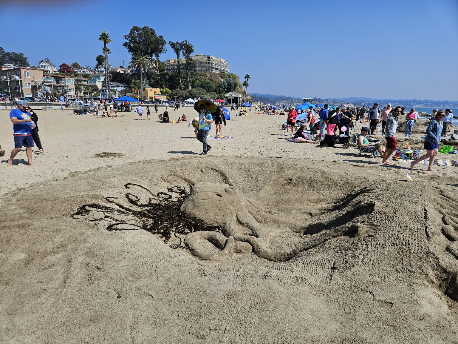 Sand Sculptures Capitola Beach Festival